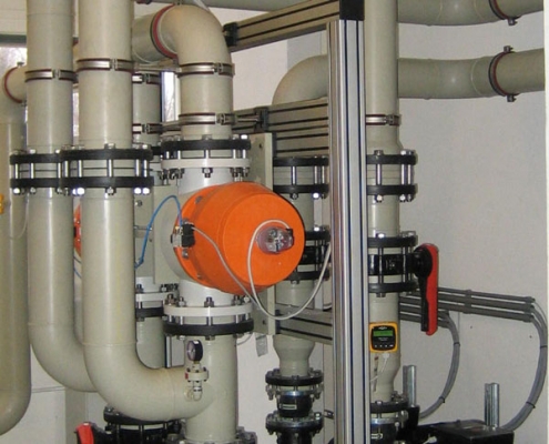 Automatisierungstechnik Abwasserfiltrationsanlage