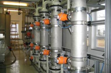 Automatisierungstechnik Anlage Für Abwasserfiltration